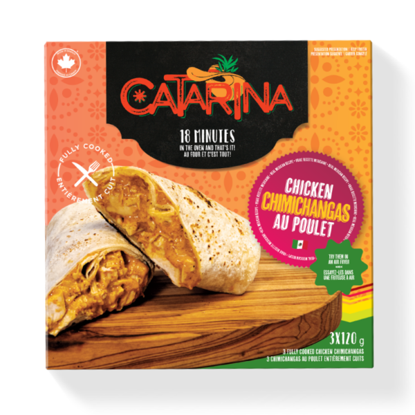Chimichangas au poulet - Catarina