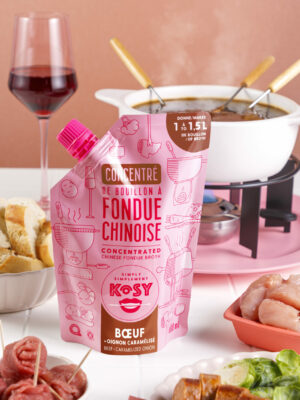 Ensemble à fondue au boeuf aux oignons caramélisés Simplement Kosy