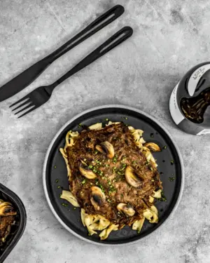 Boeuf braisé Stroganoff