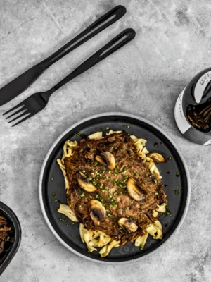 Boeuf braisé Stroganoff