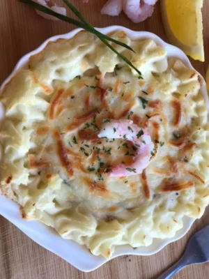 Coquilles gratin des îles - Fruits de mer du Québec