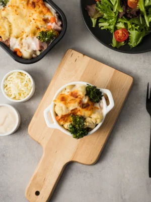 Gratin de jambon