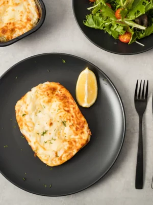 Lasagne aux deux saumons
