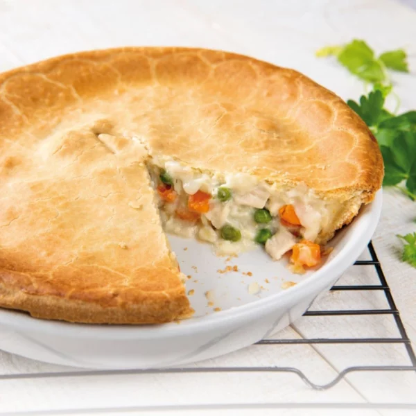 Chicken pot pie - La cuisine à Christine