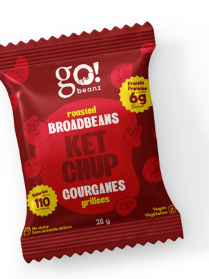 Grilled fava bean - Ketchup