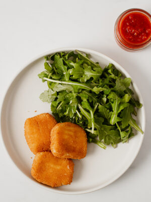 Pre-cooked Parmesan fondue