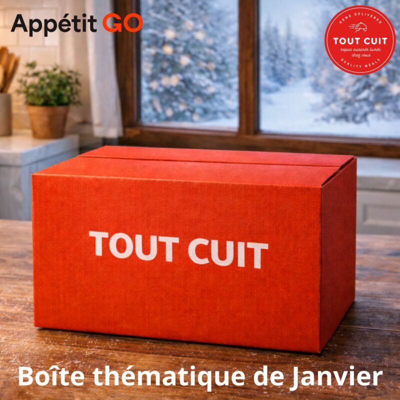 Boîte repas du mois de Janvier