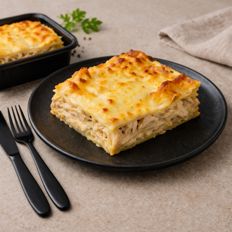Lasagne au Poulet Tout Cuit
